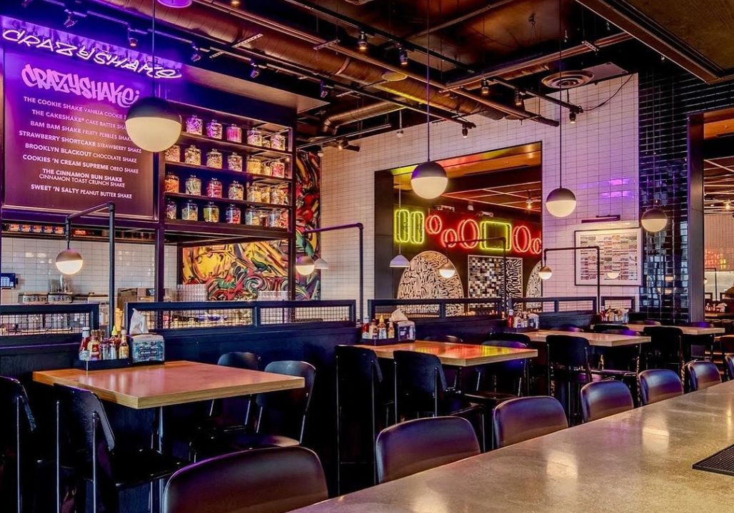 Burger Delicious Restaurant Interior